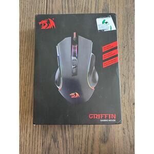 NIB Griffin Redragon M607 Wired USB‎ Gaming Mouse Tech